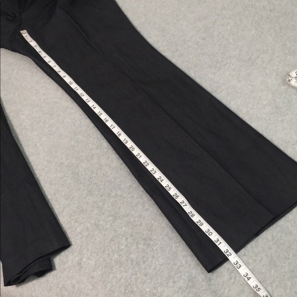 Talbots Raleigh Trouser Pants Size 12 High Rise Dark Blue Career Office - Picture 6 of 12